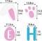 Happy Easter Felt Banner – Egg-Themed Garland for Home & Party Decor